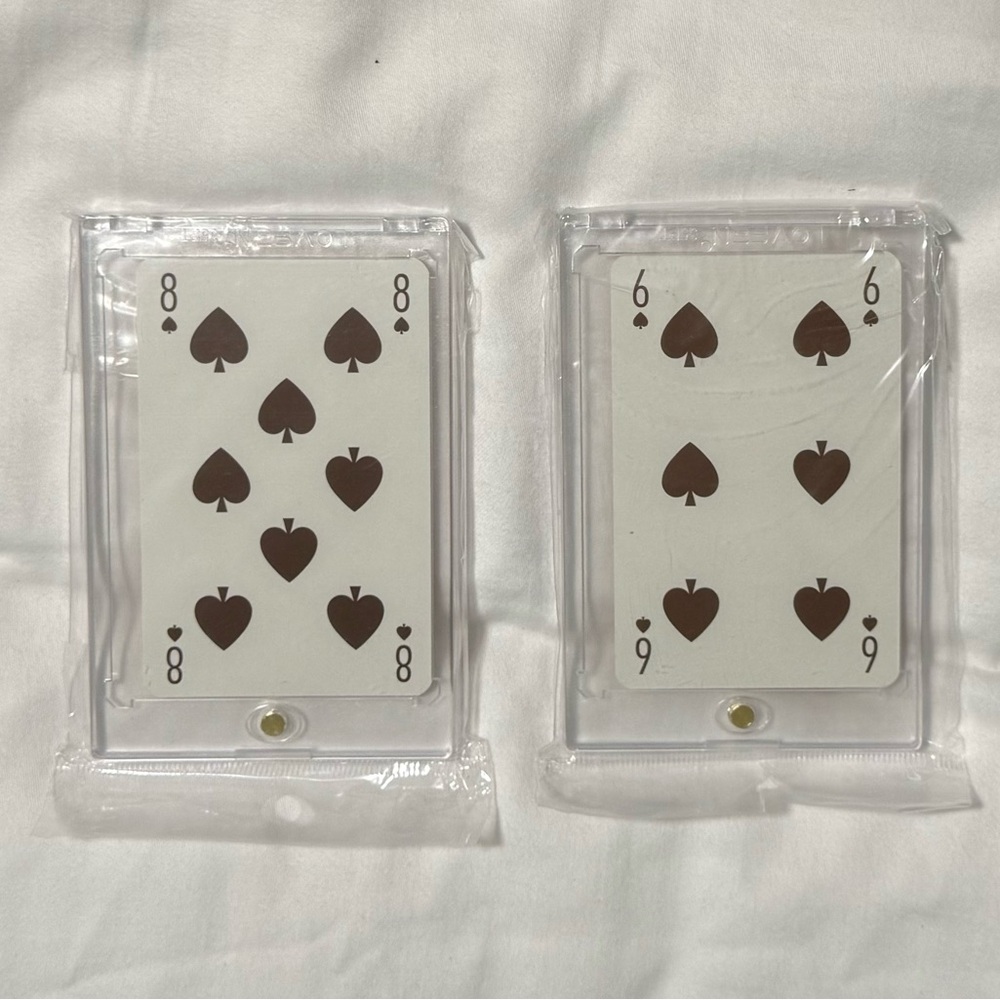 Playing Cards Collectable Yellow Deck LV Card Numbers 8 or 6! COA included! - Picture 3 of 3